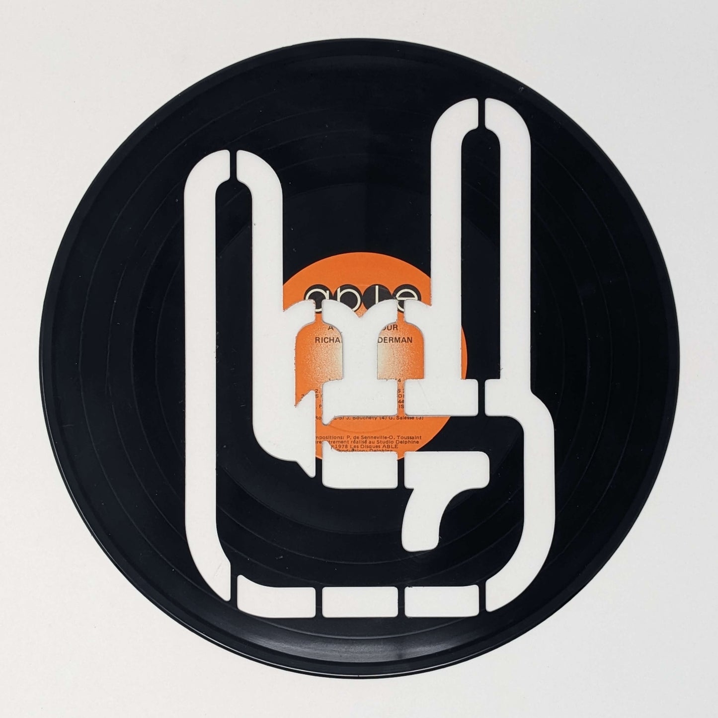 Vinyl record - Horns up
