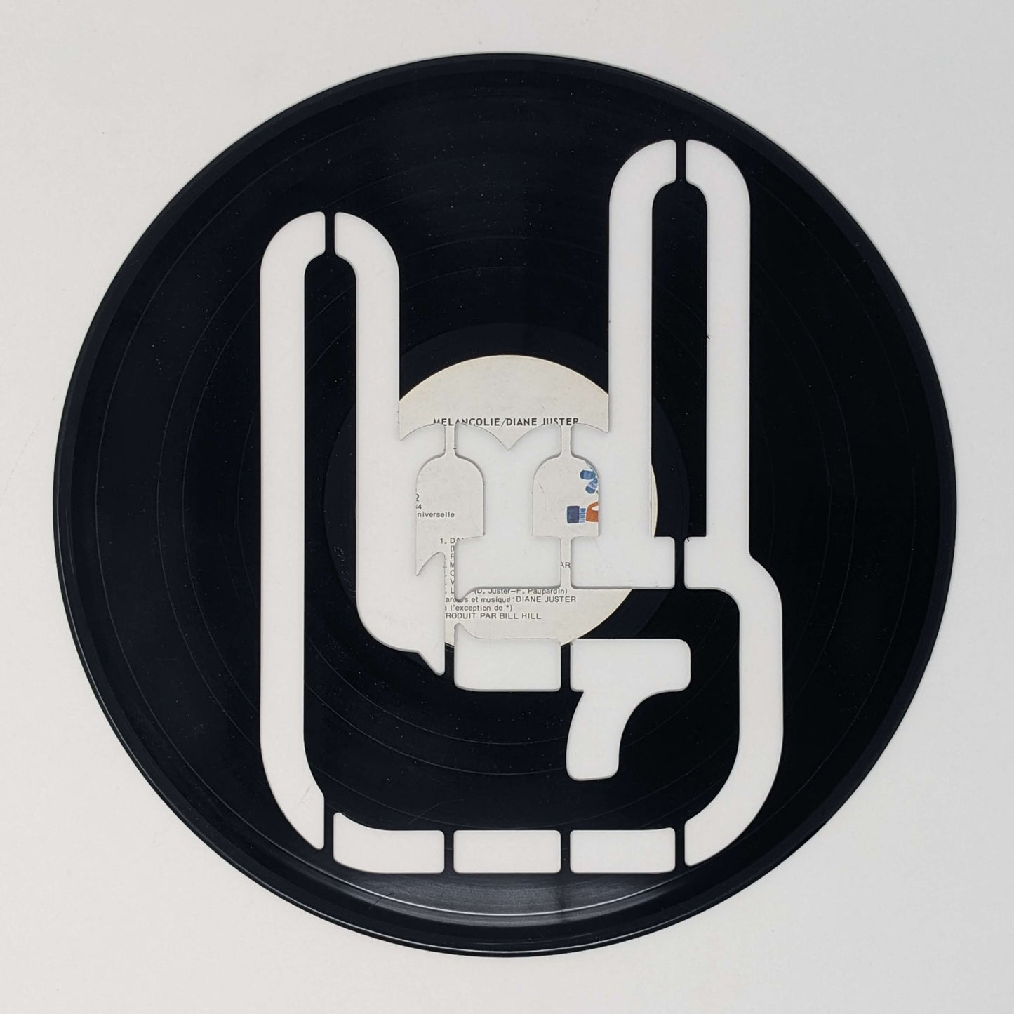 Vinyl record - Horns up