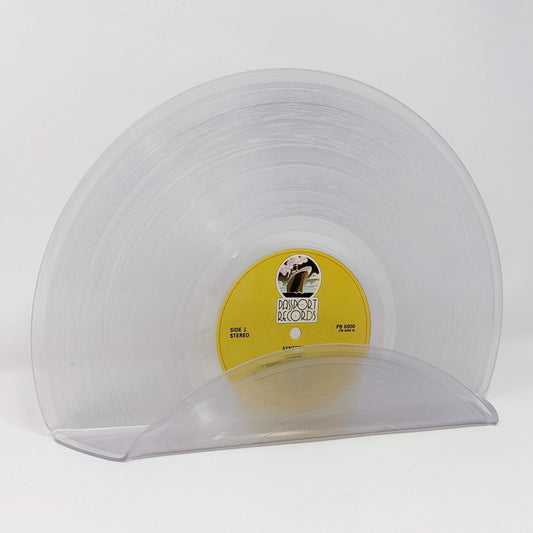Vinyl Record Display - clear