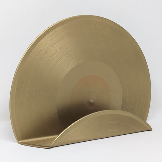 Vintage-inspired record shelf - a melody of style and sustainability.