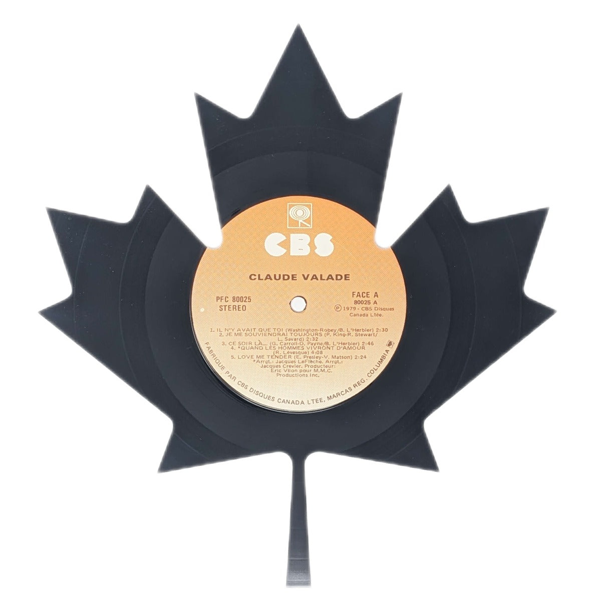 Vinyl record - Maple leaf